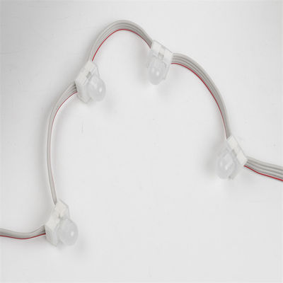 هوشمند 12mm SMD5050 RGBW Pixel LED String Light IP67 دکوراسیون بیرونی با تغییر رنگ تولید کننده بدن لامپ PC