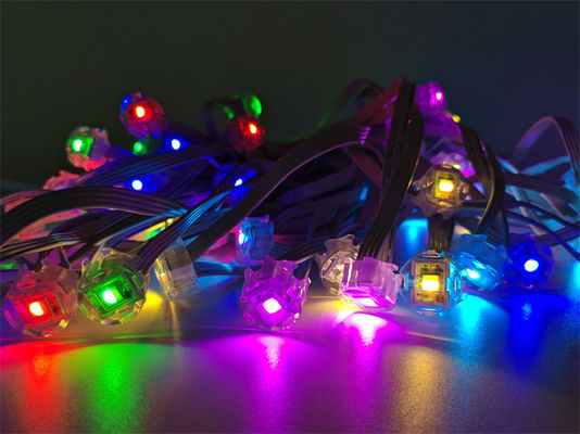 IP67 Waterproof LED Eave Lights 24V for Outdoor Decoration with Colorful RGB Lights for Christmas