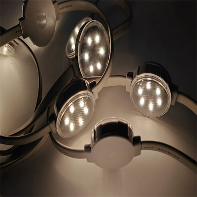 RGB LED پیکسل های 50mm قطر IP67 LED Pixel نور در داخل و خارج از خانه تزئینات روشنایی ساختمان ها پل ها