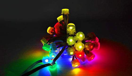 48pcs 20MM در فضای باز ضد آب IP67 LED Pixel Light با قرمز / سبز / آبی / زرد / سفید / گرم سفید