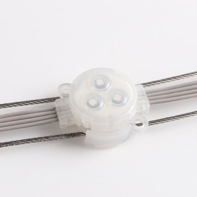 RGB LED Point Light 1W Epistar Chip 30mm RGB LED Point Light ضد آب در فضای باز IP67 با بدن کامپیوتر