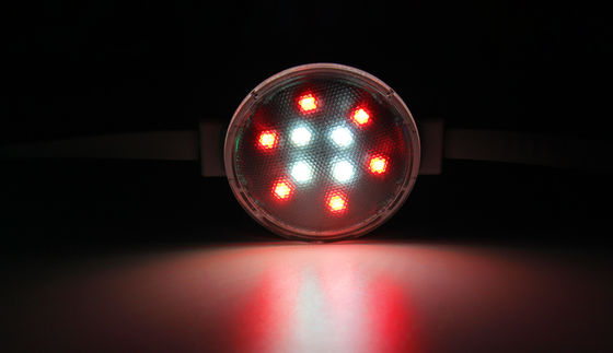 0.3W Epistar Chip 50mm RGB LED Point Light ضد آب در فضای باز IP67 با بدن کامپیوتر
