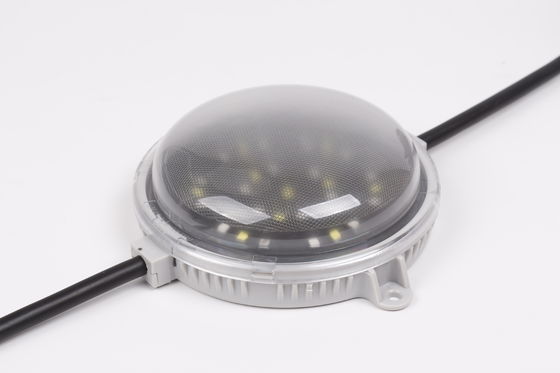 100mm RGB LED Point Light 5W Epistar Chip ضد آب IP67 با بدن PC برای ساختمان های بیرونی