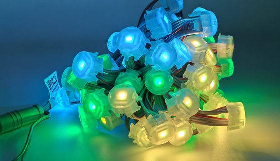 Outdoor IP Rated Christmas Lights LED Light String for Eaves PC Body Multi-Function Control