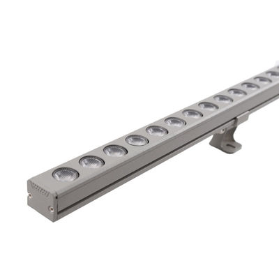 36W LED Wall Washer بدن لامپ آلومینیومی با لنز دو زاویه ای برای رتبه بندی چشم انداز IP65