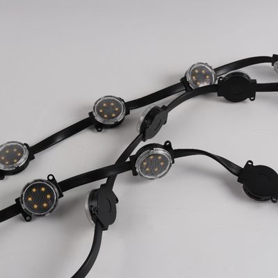 High Brightness 50mm Pixel LED Point Light Single DMX 512 Theme Decorative Building