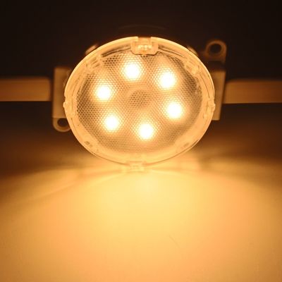 50mm پیکسل RGBW ضد آب منبع نور نقطه ای LED DMX512 روشنایی بالا برای نمای