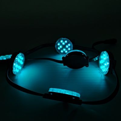 50mm Multi-Bulb Waterproof LED Point Lighting For Facade DMX512 درخشندگی بالا