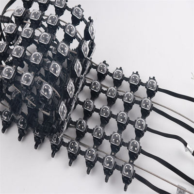 RGB انعطاف پذیر صفحه پرده LED مرحله ای IP67 LED Mesh Video Wall برای نمایش تبلیغات