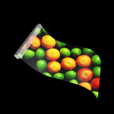 Nova Ultrathin Business شفاف شیشه چسبدار صفحه نمایش LED با مقیاس خاکستری 16 بیتی