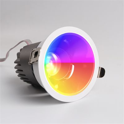 کریسمس 20W RGBW چراغ روشنایی محیط LED با کنترل از راه دور Wifi نصب سطح داخلی