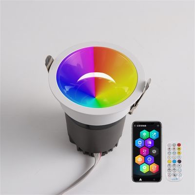 چراغ روشنایی LED قابل شارژ 20W RGBW SPI USC2904 با کنترل از راه دور