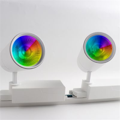 24 ولت RGBW 40W رنگ اتاق داخلی سقف نصب شده LED Track Light با دمای رنگ 3000K-6000K
