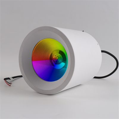 چراغ های دایره ای وای فای LED با فضای رنگارنگ چند حالت نصب آسان