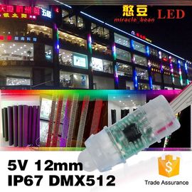 چراغ های پیکسل LED کامل RGB LED DC5V 0.3 Wattage 3500mcd Intensity درخشان