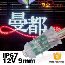 F5 / 9mm اندازه پیکسل LED روشنایی، RGB پیکسل چراغ با 3 سال گارانتی