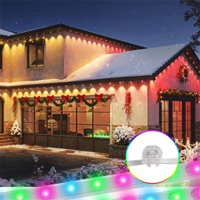 Dimmable 24V RGBW LED Eaves Lights The Perfect Outdoor Christmas Lighting Solution