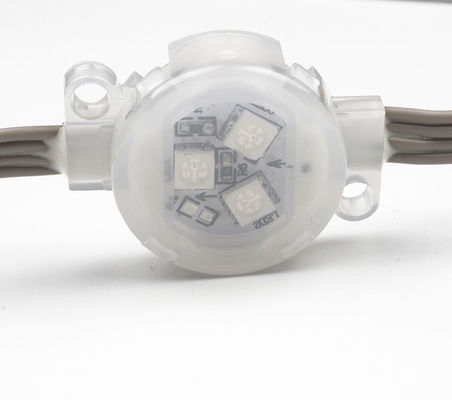 Theme Park 30mm LED Point Light Source 3LEDs/pcs With DMX512 Contoller