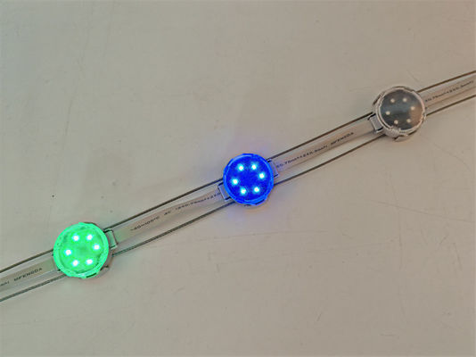 چراغ های کریسمس LED Pixel Point Lighting 2835 30mm 12V پروفایل آلومینیوم بیرونی مسیر روشنایی قابل برنامه ریزی دائمی