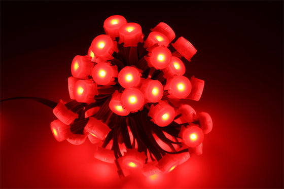 چراغ پیکسل LED دیجیتال RGB 20 میلی متری 12 ولت DC برای مرکز خرید، رشته پیکسل LED