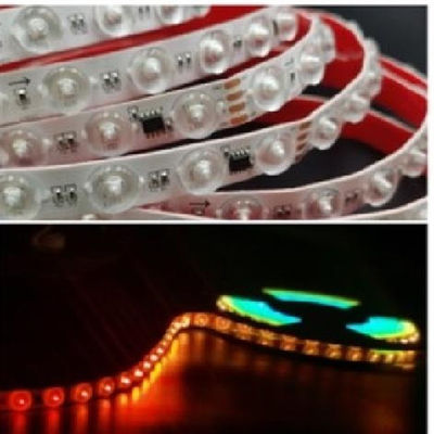 24 ولت ولتاژ ورودی چراغ نوار LED با روشنایی بالا و سفارشی سفید سبز قرمز