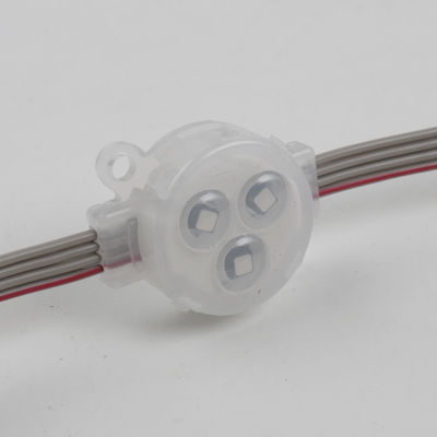 چراغ نقطه‌ای پیکسل LED 30 میلی‌متری RGBW DMX512 قابل برنامه‌ریزی IP67 ضد آب 12 ولت چراغ نقطه‌ای LED برای نمای ساختمان و دکور منظره