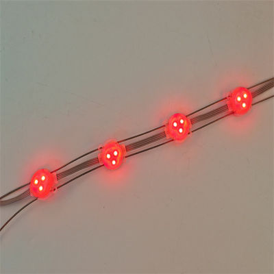 دی سی 12 ولت 3 عدد SMD 5050 پیکسل دی اف دی RGB LED ، پکیج LED RGB قابل آدرس 30 میلی متری