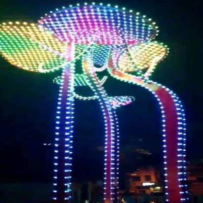 IP67 ماژول نور LED ضد آب قابل برنامه ریزی RGB LED Point Light انتقال سیگنال های طولانی مدت برای پروژه های تزئین تاریخی