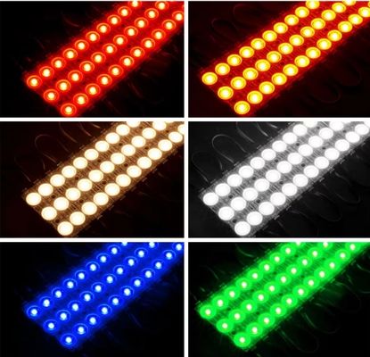 مواد PC سامسونگ LED Module Sign 12V 1.5W SMD 2835 تک رنگ برای تبلیغات بیرونی
