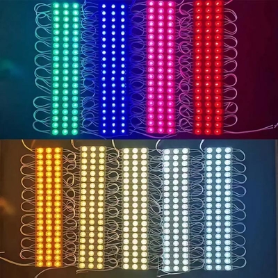 نور ماژول ال ای دی تزریق کیفیت بالا DC12V با 3LED عینک شیشه ای شفاف 160 درجه قیمت جدید