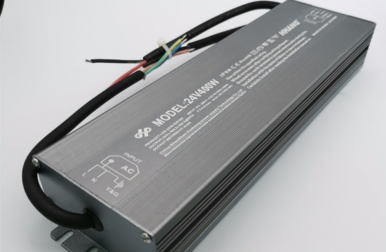 راننده LED ضد آب 400W 12V 24V ولتاژ ثابت IP67 ترانسفورماتور LED