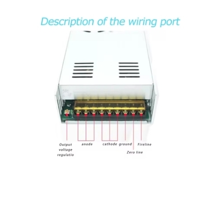 CE RHOS فهرست 110V 220V AC LED راننده منبع برق IP67 ضد آب در فضای باز 3 سال گارانتی برای پروژه چراغ نوار LED