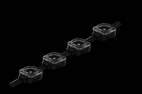 منبع نور نقطه‌ای 25 میلی‌متری RGB DC12V برای تابلوهای تبلیغاتی، فضای باز، ساختمان‌ها، نورپردازی منظره، ضدآب، منبع نور نقطه‌ای LED