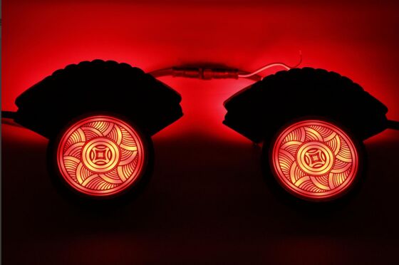 فروش مستقیم کارخانه نورهای نمایشگاهی با کیفیت بالا 50mm DC24V IP67 RGBW نورهای نقطه ای LED چراغ های پارک تفریحی LED