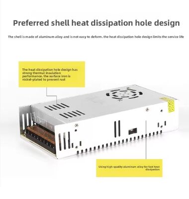 منبع تغذیه سوئیچینگ AC به DC 12V 10A 20A 30A آداپتور LED ترانسفورماتور برای چراغ LED