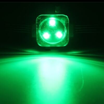 چراغ‌های نقطه‌ای LED 25 میلی‌متری DC12V با درجه حفاظت IP67 از جنس پلی‌کربنات، نورپردازی تزئینی فضای باز با دمای رنگ 1800k-6500k