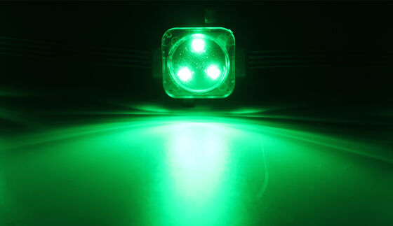 منبع نور نقطه‌ای LED RGB 25 میلی‌متری IP67 SMD3535 0.75 وات نورپردازی تزئینی قابل تغییر برای باغ یا ساختمان