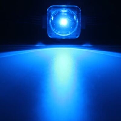 چراغ نقطه‌ای LED ضد آب 23 میلی‌متری 12 ولت SMD5050 IP67 با زاویه پرتو 120 درجه و جنس PC