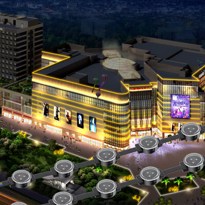 LED Point Light Source LED RGB 30mm 1W IP67 Waterproof DMX512 For Outdoor Projects