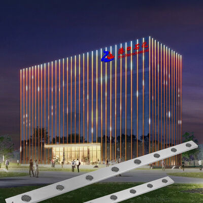 DC24V 50mm RGBW Full Color LED Point Light IP67 ضد آب برای دکوراسیون دیوار های بیرونی