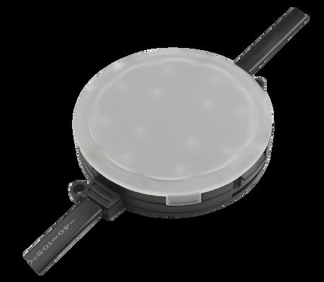 80mm RGBW DC24V نور نقطه پیکسل DMX512 IP67 ضد آب 120 ° زاویه پرتو مقاوم در برابر UV