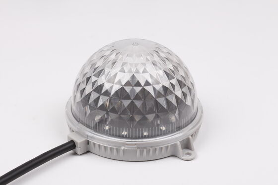 IP67 ضد آب 104mm DC24V RGB LED نقطه نور انعطاف پذیر PC مواد روشنایی