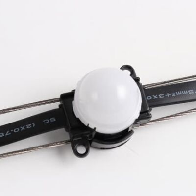 30mm DC12V SMD3535 IP67 ضد آب LED نقطه نور مواد PC نور انعطاف پذیر
