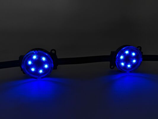 IP67 50mm High Brightness LED Point Lights Waterproof RGBY Landscape Lighting With PC Housing