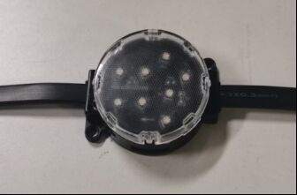 50mm RGB DC48V IP67 ضد آب LED Pixel Light برای روشنایی نمای بیرونی