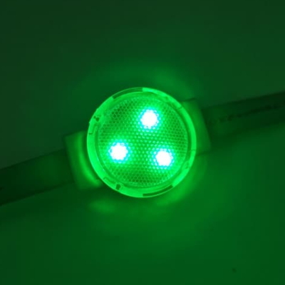 لامپ پیکسلی SMD3535 ضد آب 30 میلی متری DC24V RGB LED Point Light برای نورپردازی معماری نمای ساختمان های تجاری
