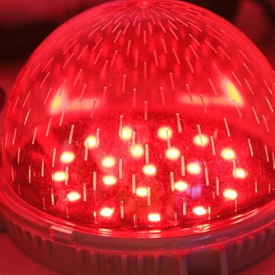 100 میلی متر DC24V IP67 چراغ پیکسل نقطه ای LED آدرس پذیر SMD3535 برای نورپردازی نما معماری در فضای باز