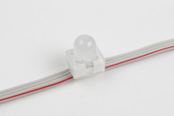 نور نقطه‌ای LED RGB SMD5050 با قطر ۱۲ میلی‌متر، IP67، ولتاژ DC5V، نصب از طریق سوراخ با زاویه پرتو ۱۶۰ درجه