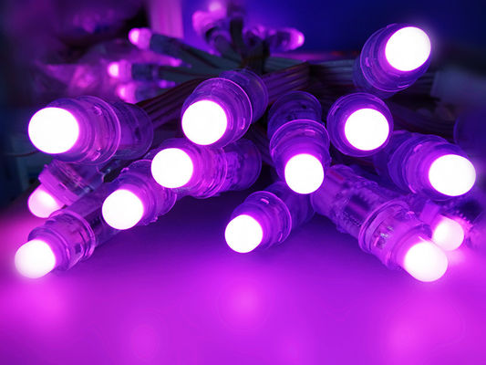 12V RGB تمام رنگی IC16716 0.3W چراغ پیکسل LED