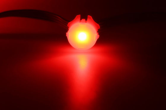 PC Shell IP67 0.3W 100LM / W 20mm LED Pixel RGB Light